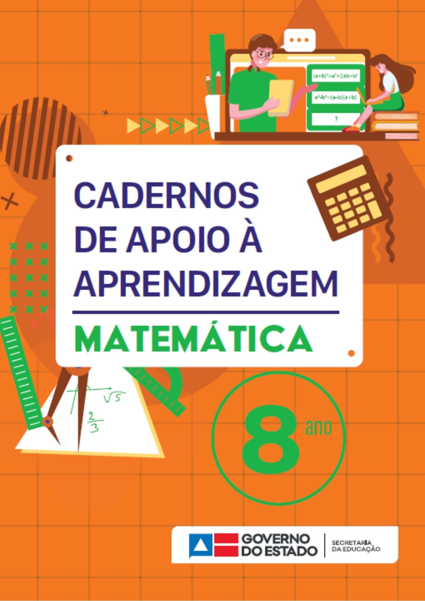 Caderno de apoio à aprendizagem -matemática - 8º ano - unidade 1