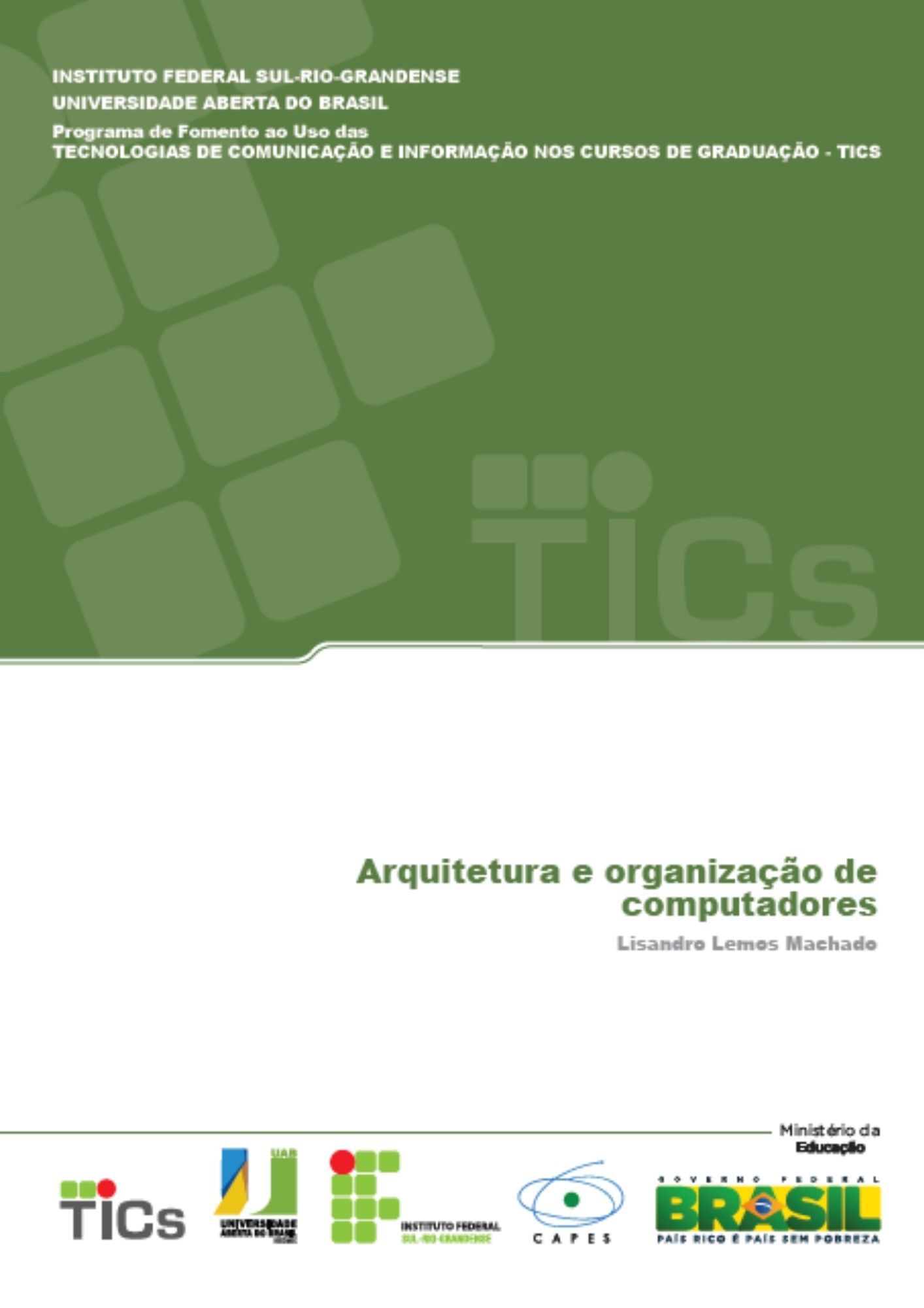 Arquitetura e Organização de Computadores