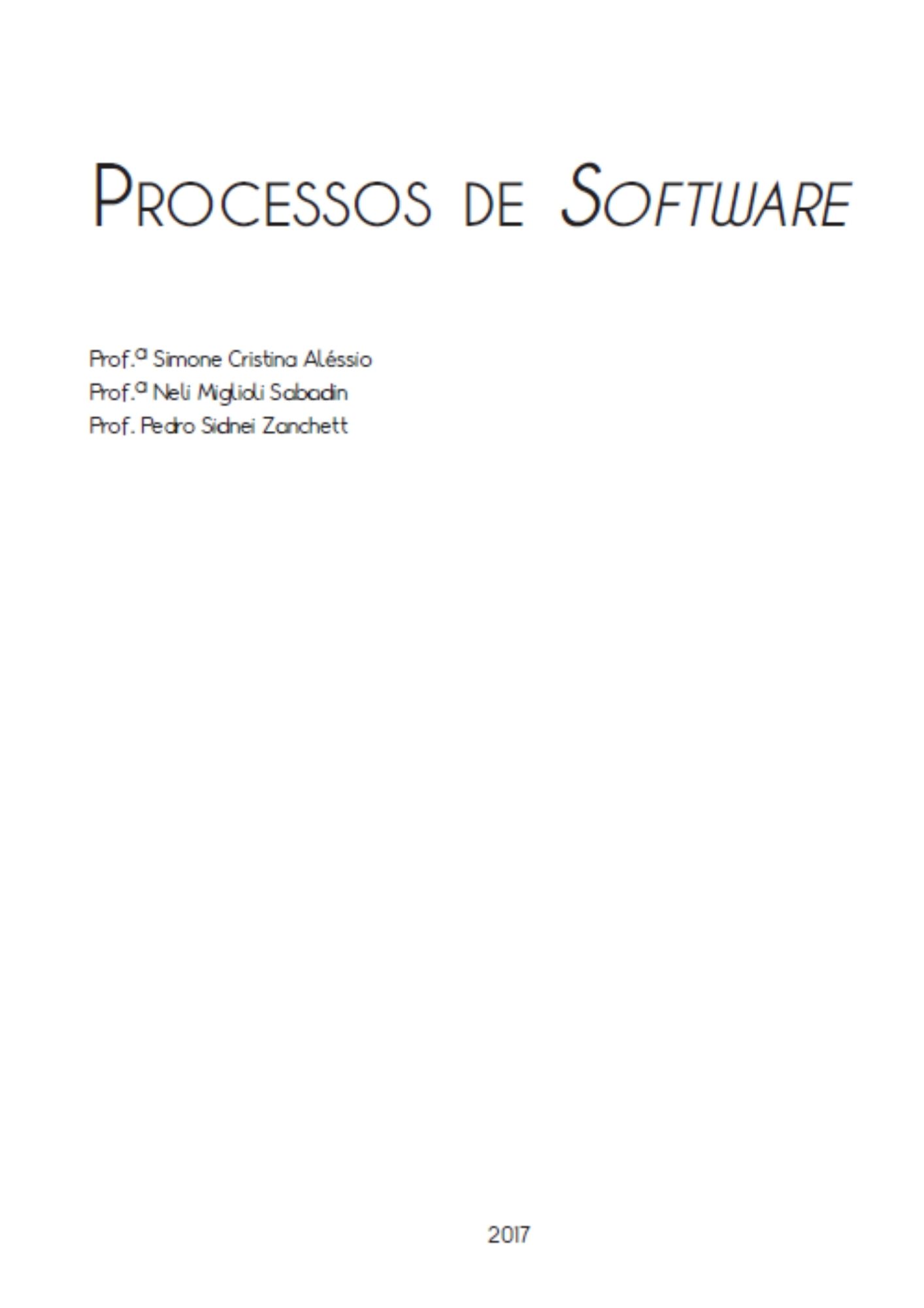 Processos de software