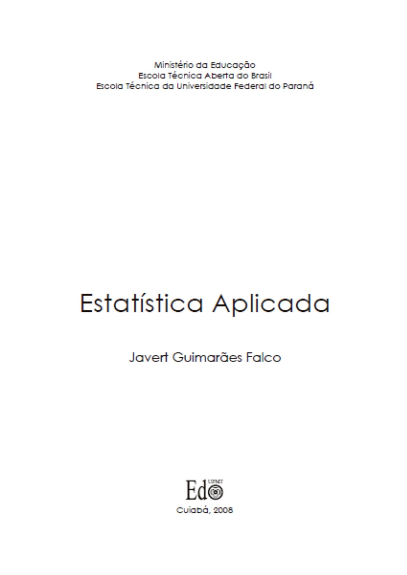 Estatística Aplicada 