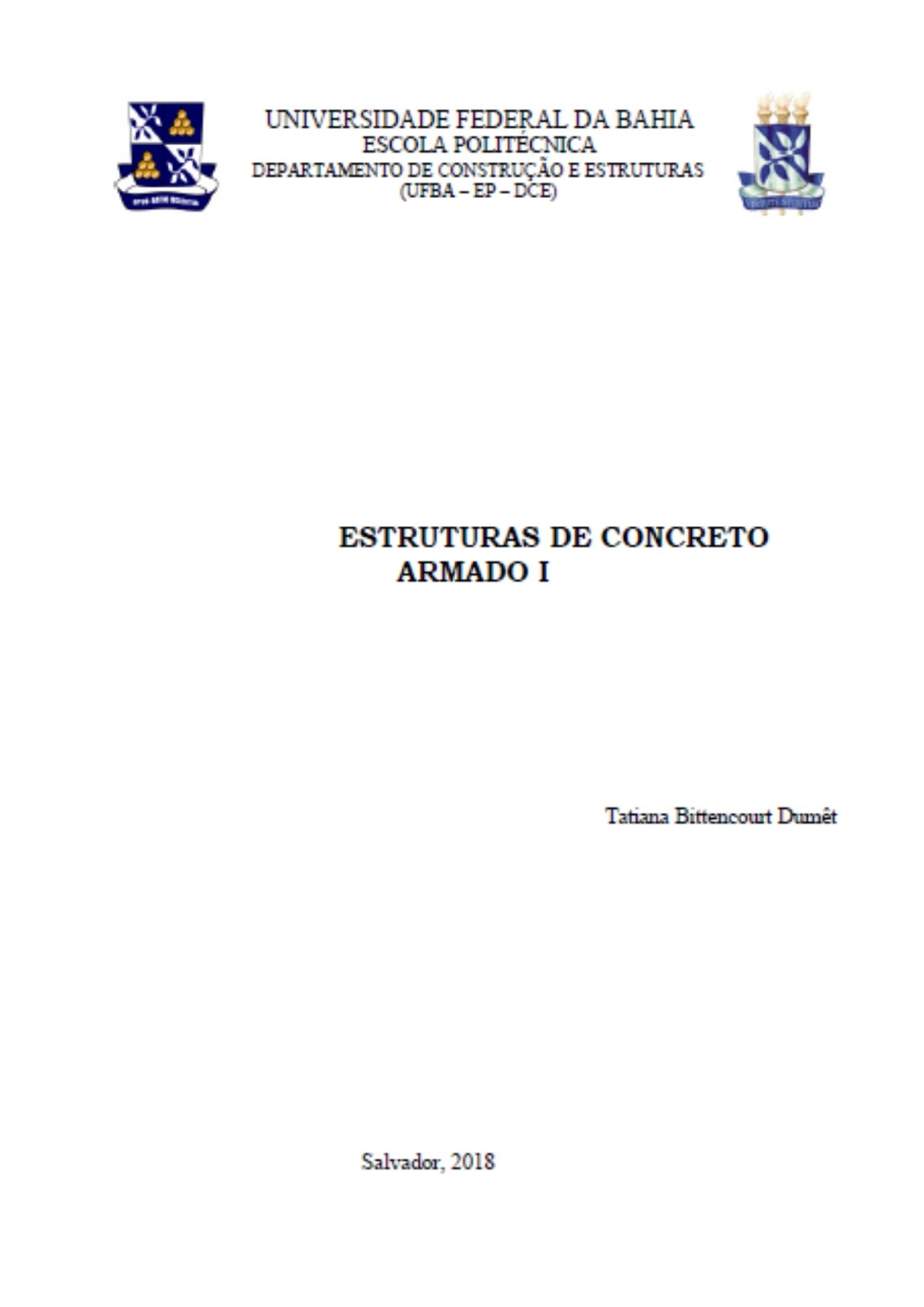 Estrutura de Concreto Armado I