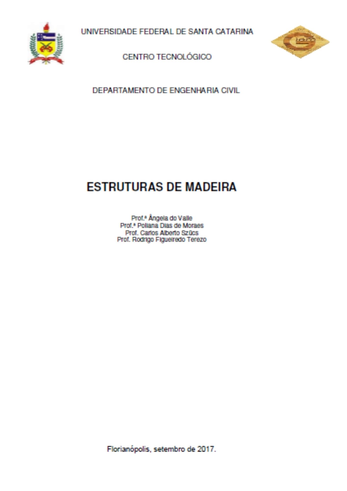 Estruturas de madeira