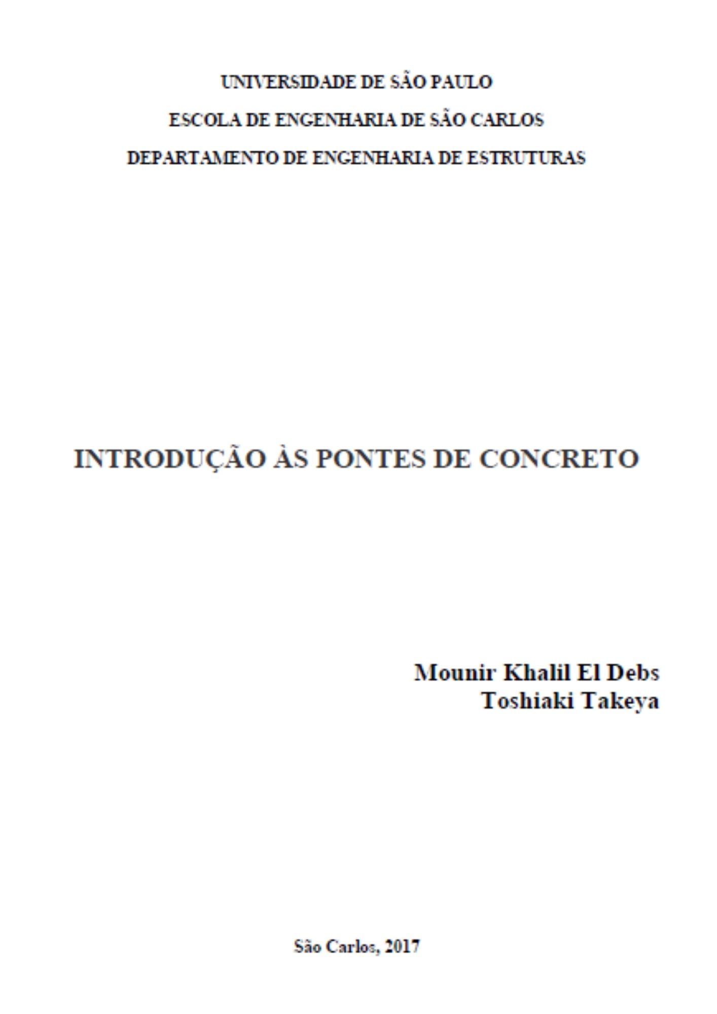 Introdução às Pontes de Concreto