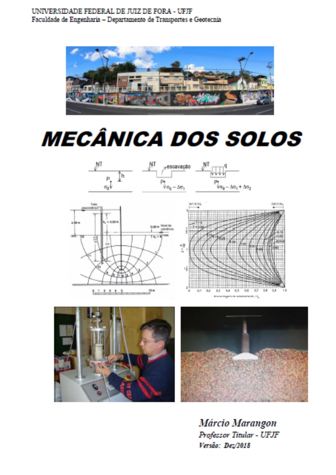 Mecânica dos solos experimental.