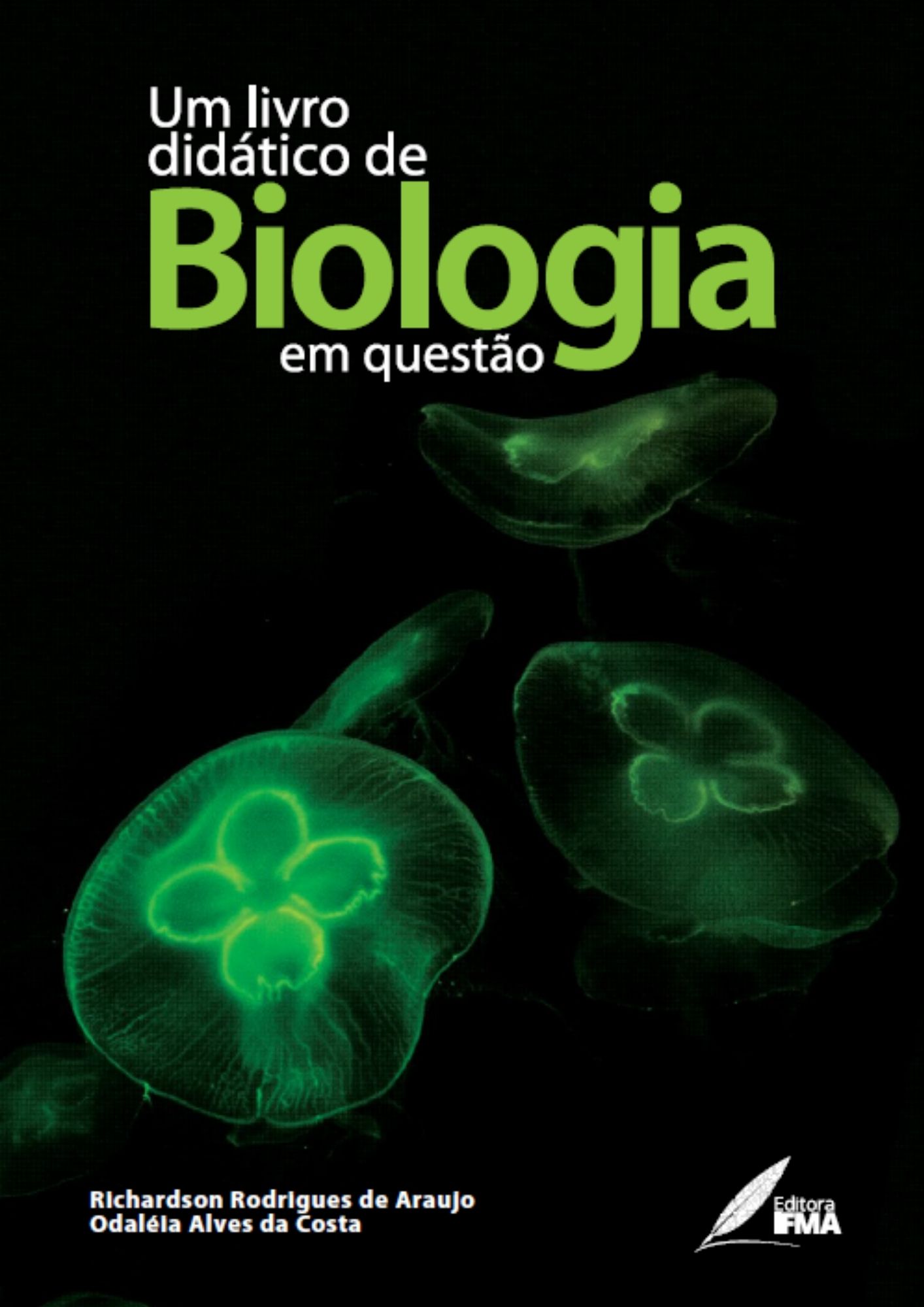 Um livro didático de Biologia em questão