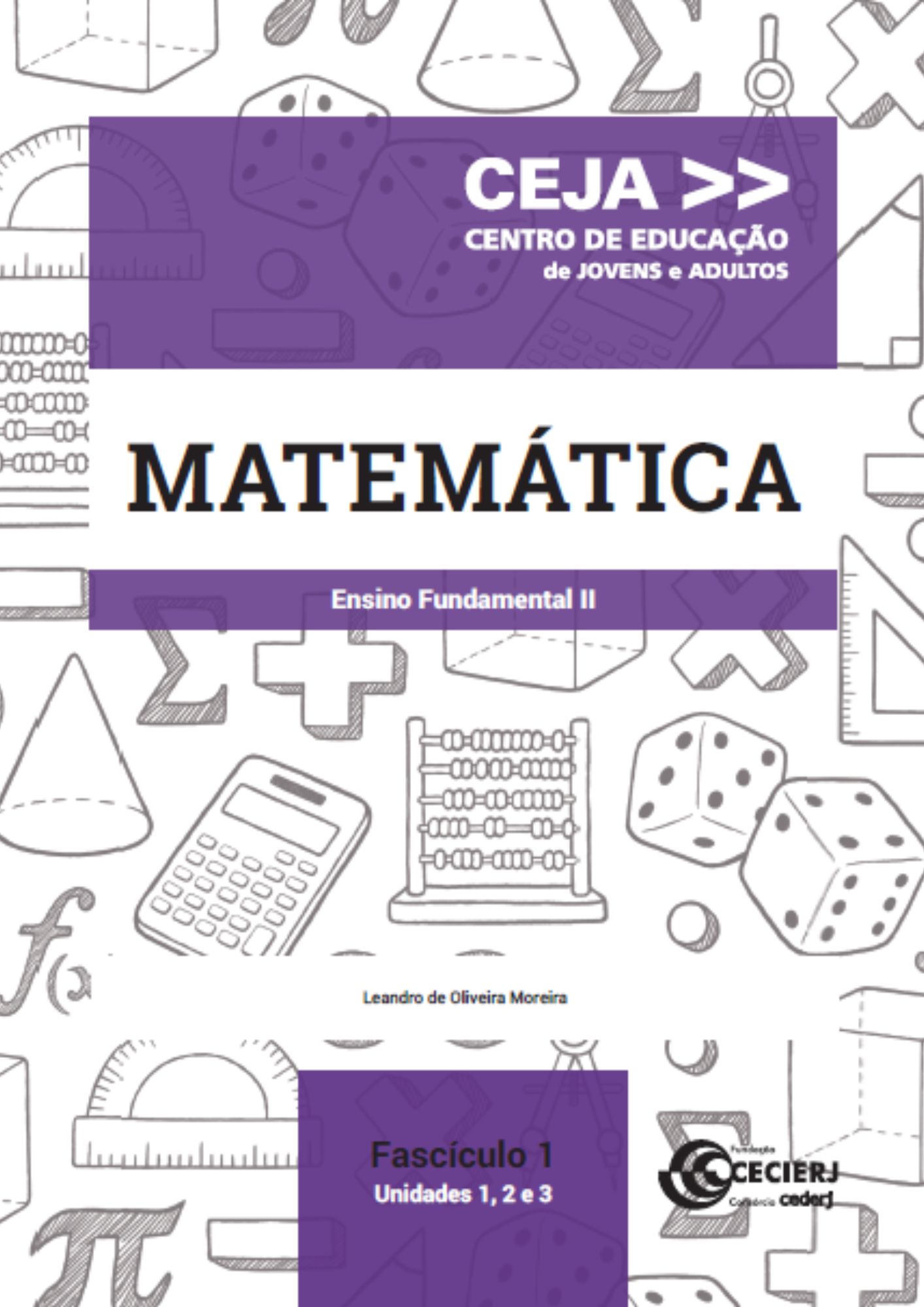 Matemática - Ensino Fundamental II - Fascículo 1