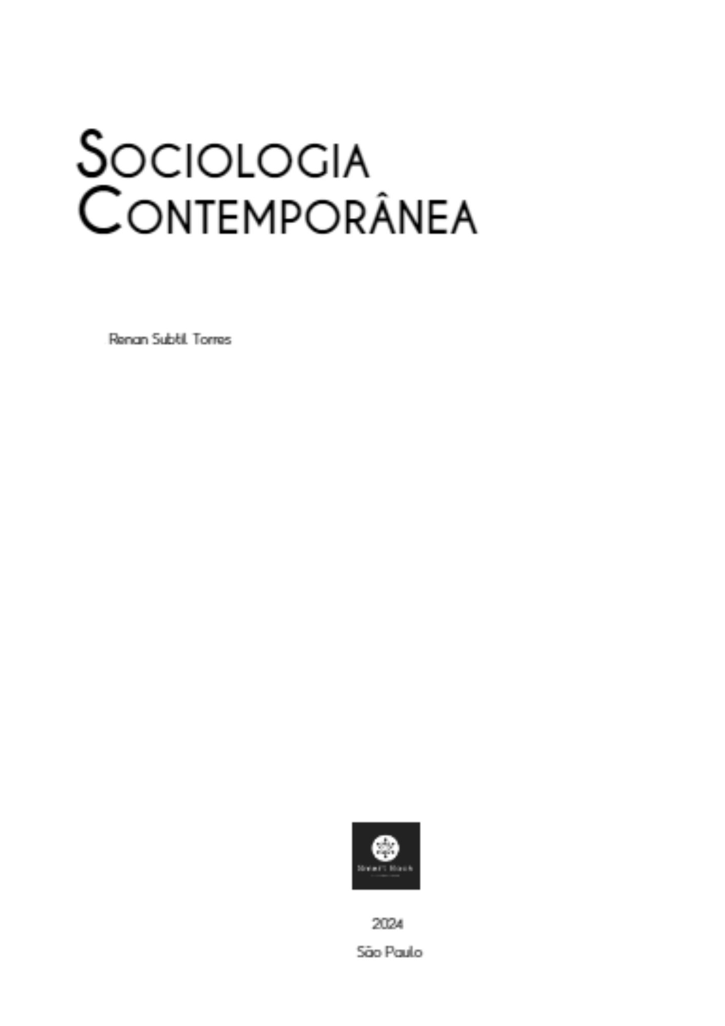 Sociologia Contemporânea