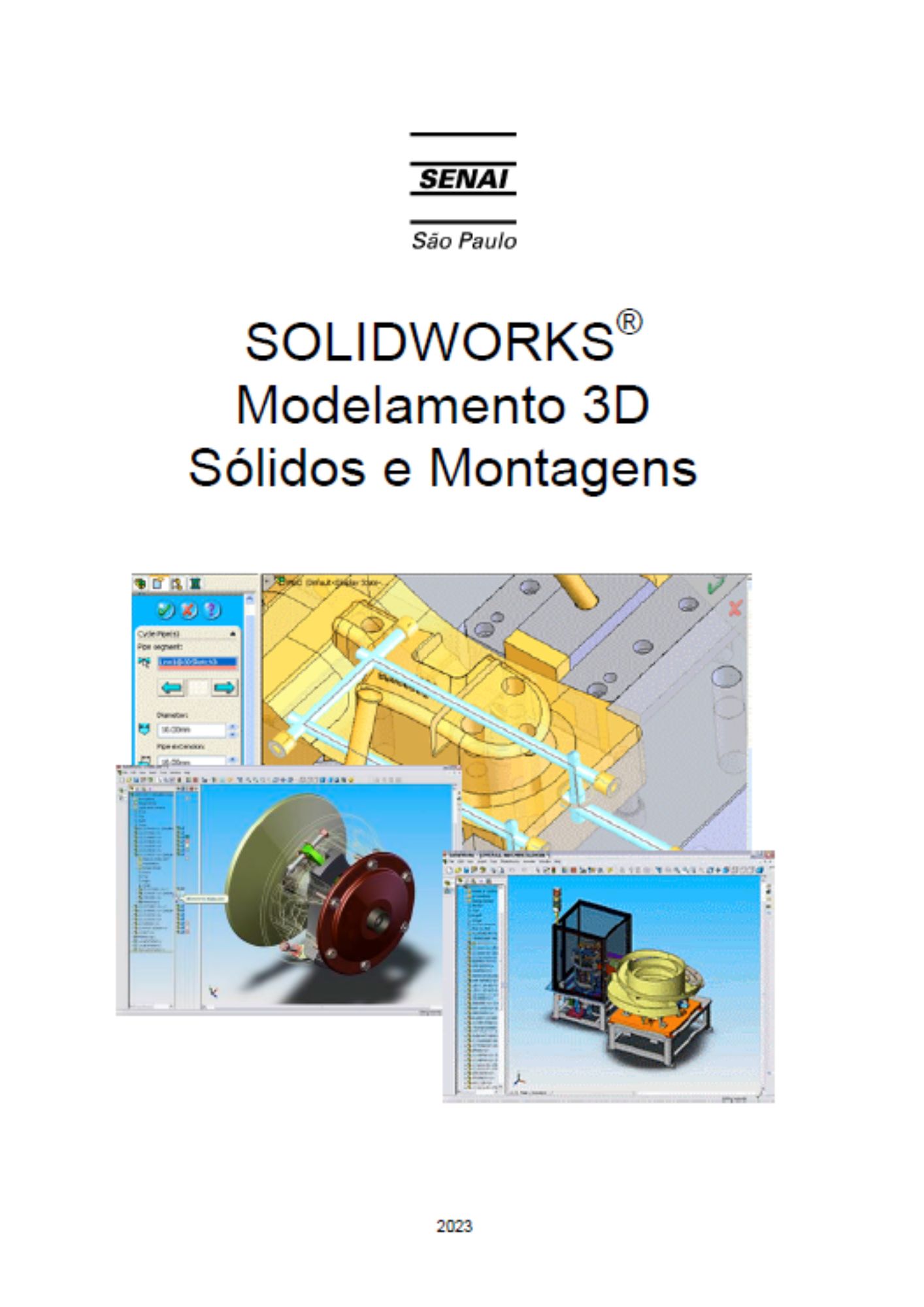 SolidWorks - Modelamento de Sólidos e Montagem
