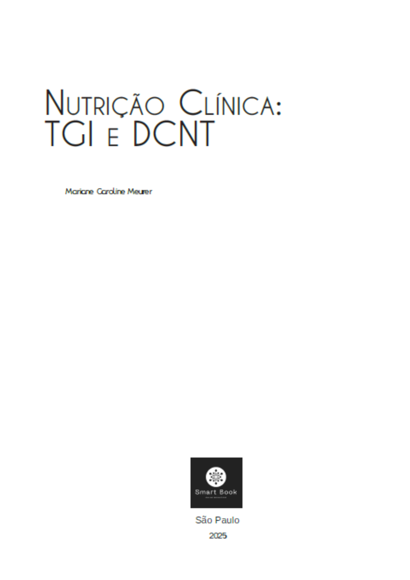 Nutrição Clínica - TGI e DCNT