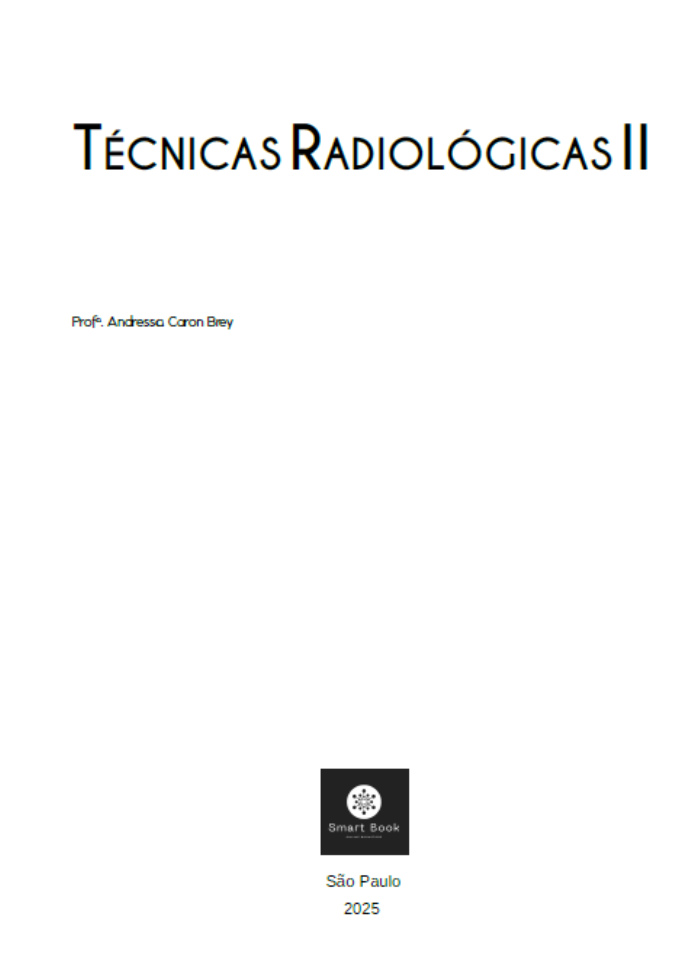 Técnicas Radiológicas II