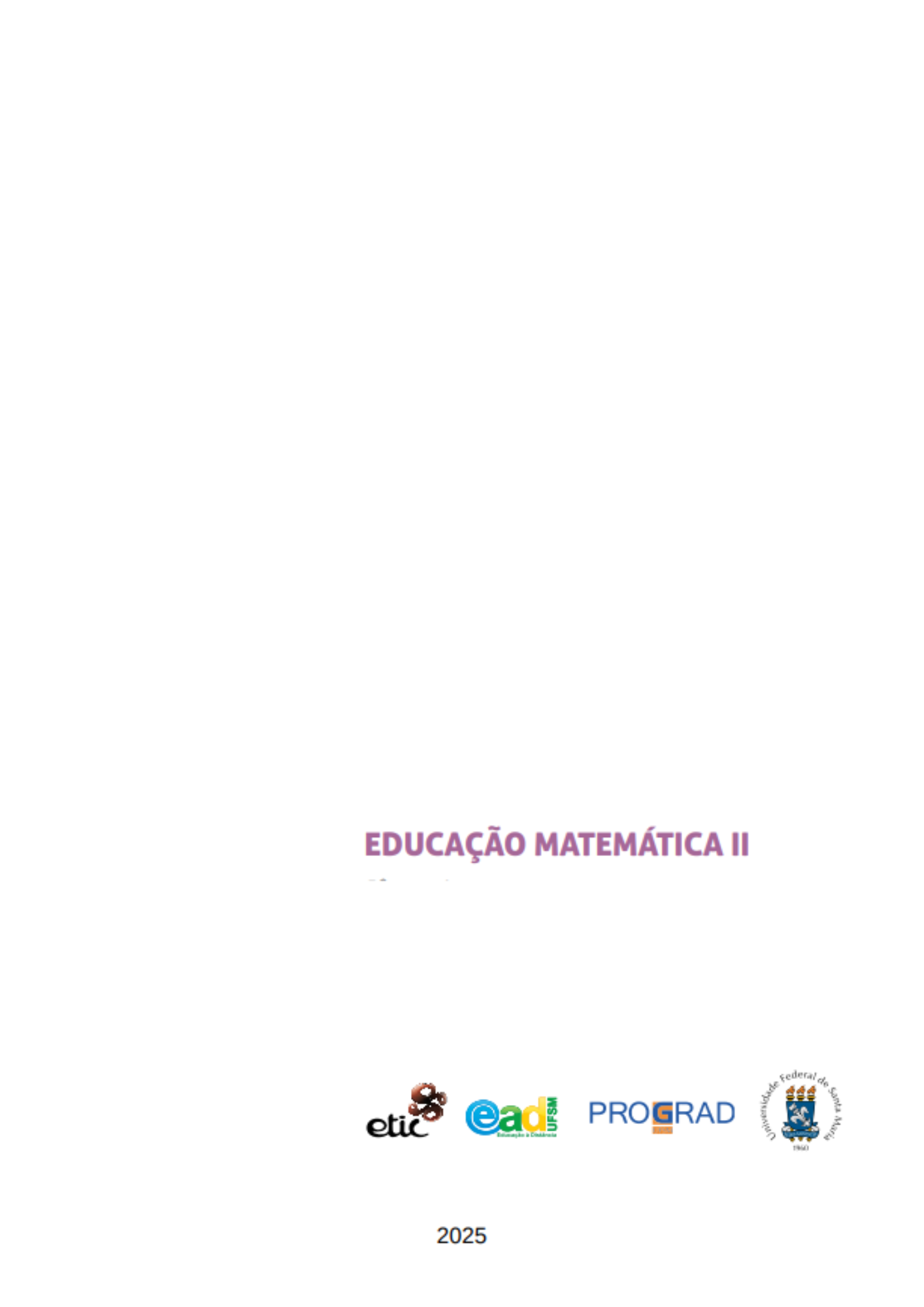 Educação matemática II