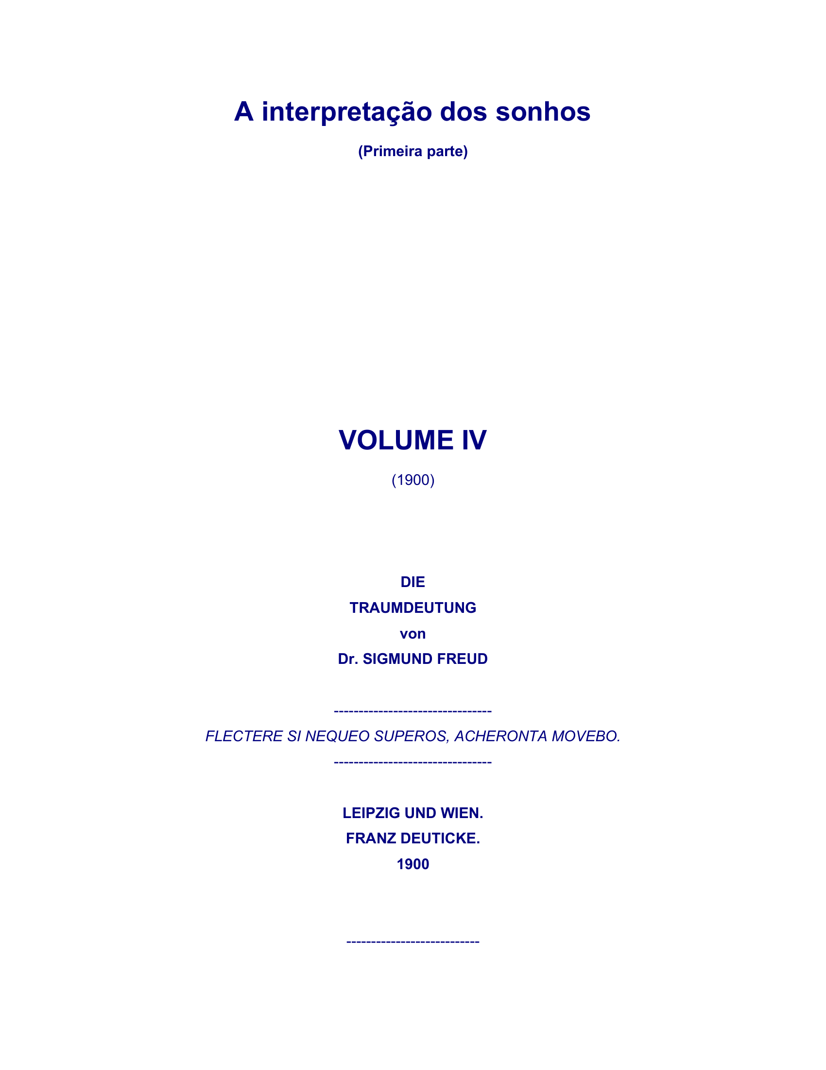 Freud - Volume 4