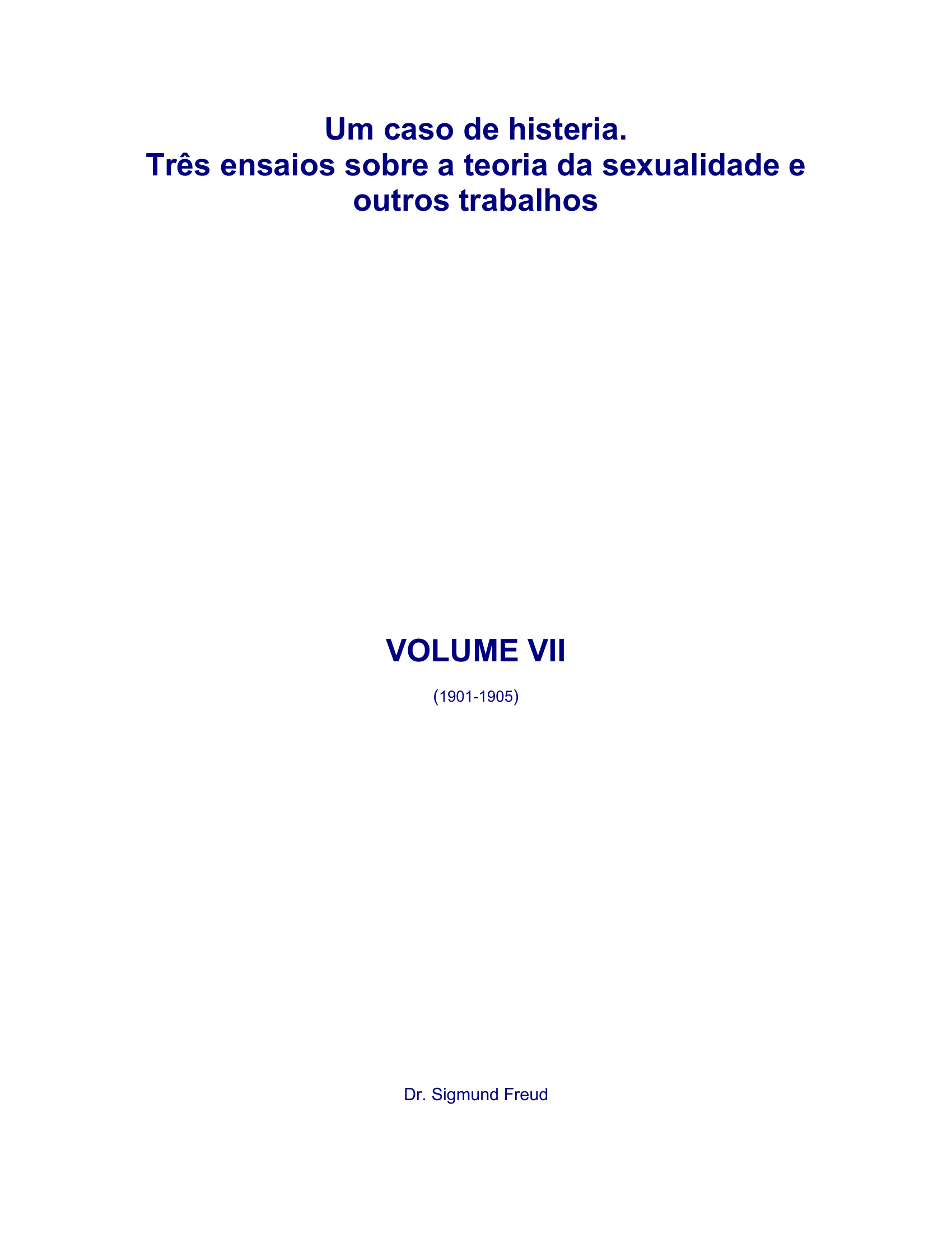 Freud - Volume 7