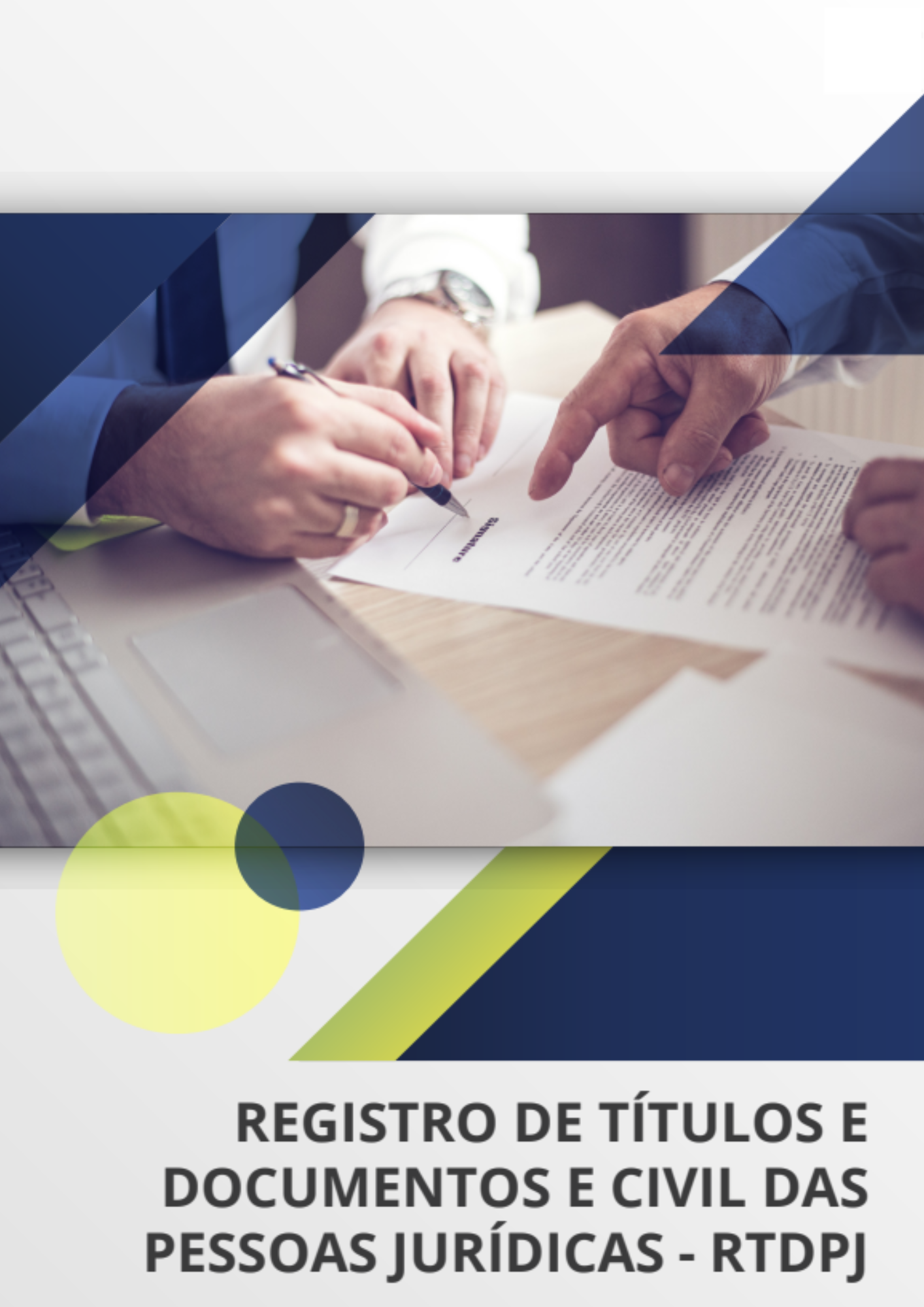 Registro de títulos e documentos e civil das pessoas jurídicas