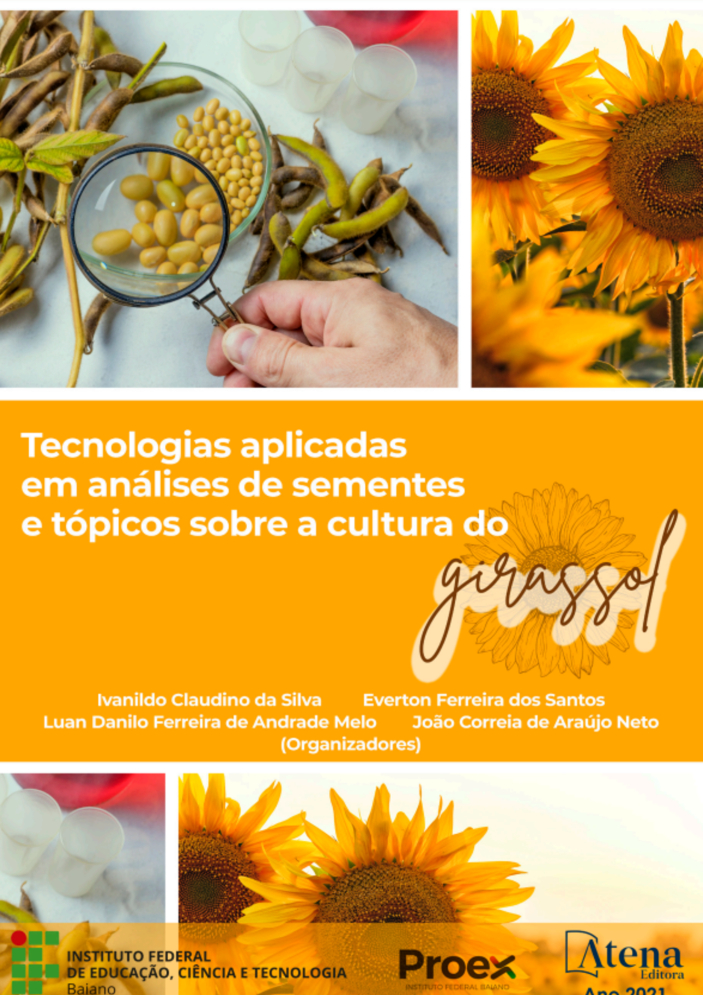 Tecnologias aplicadas em análises de sementes e tópicos sobre a cultura do girassol