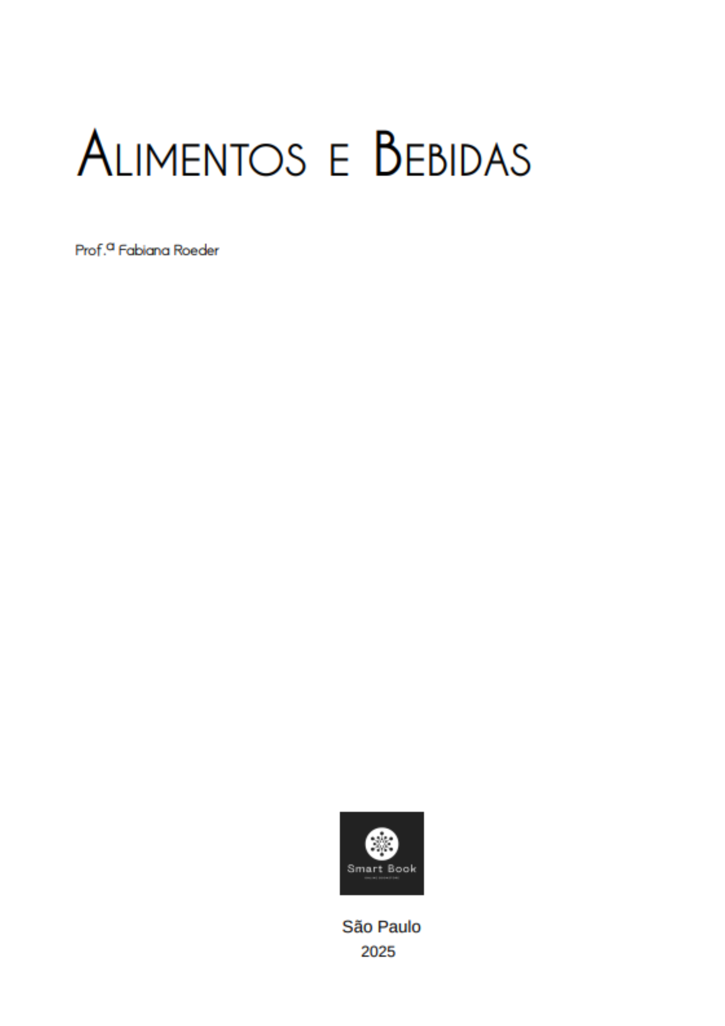 Alimentos e Bebidas