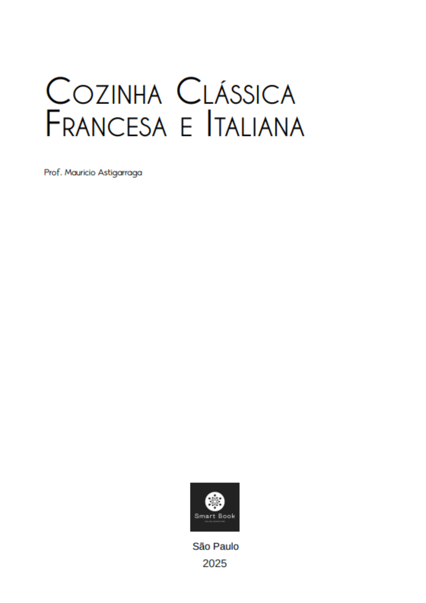 Cozinha clássica francesa e italiana