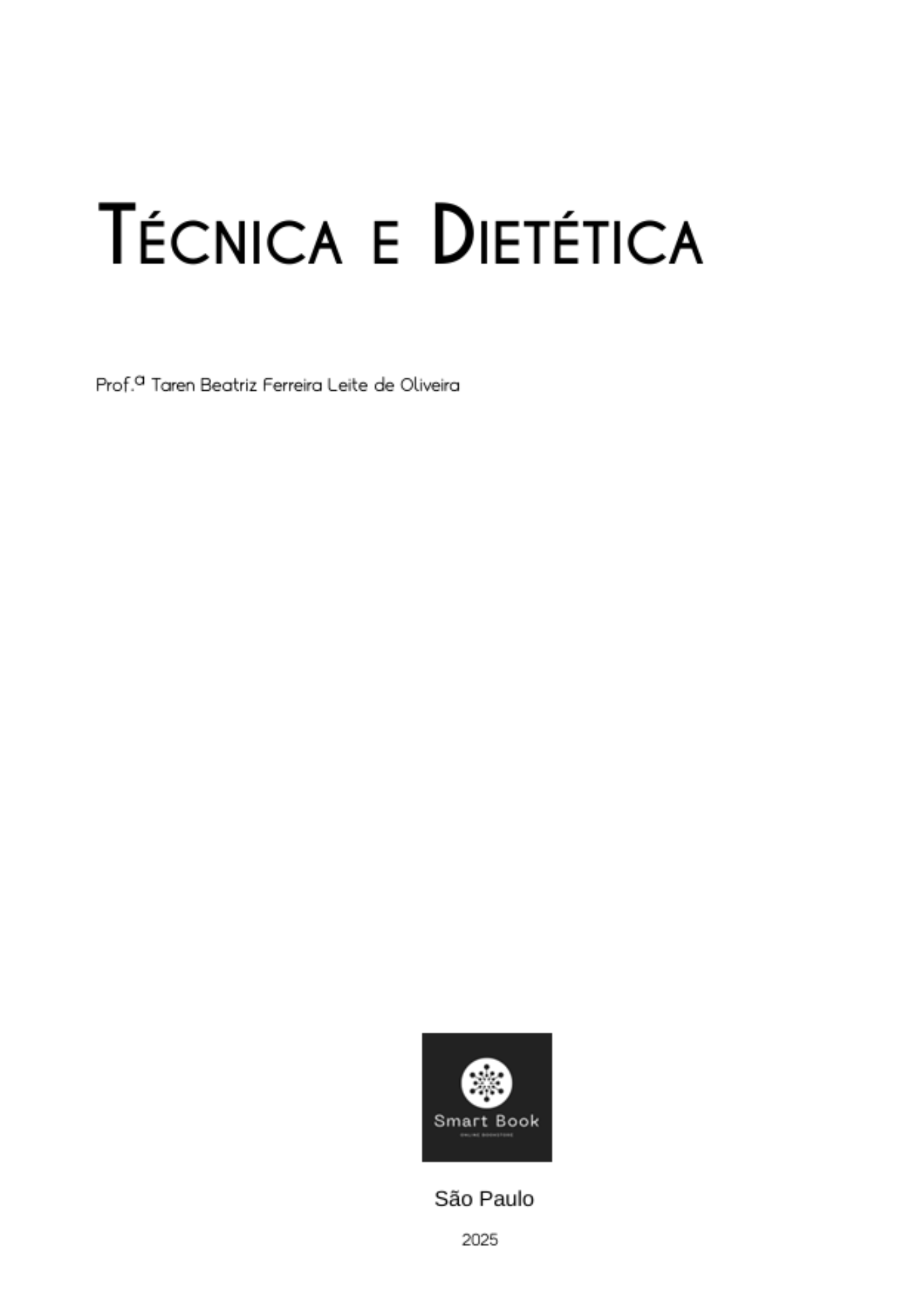 Técnica e Dietética