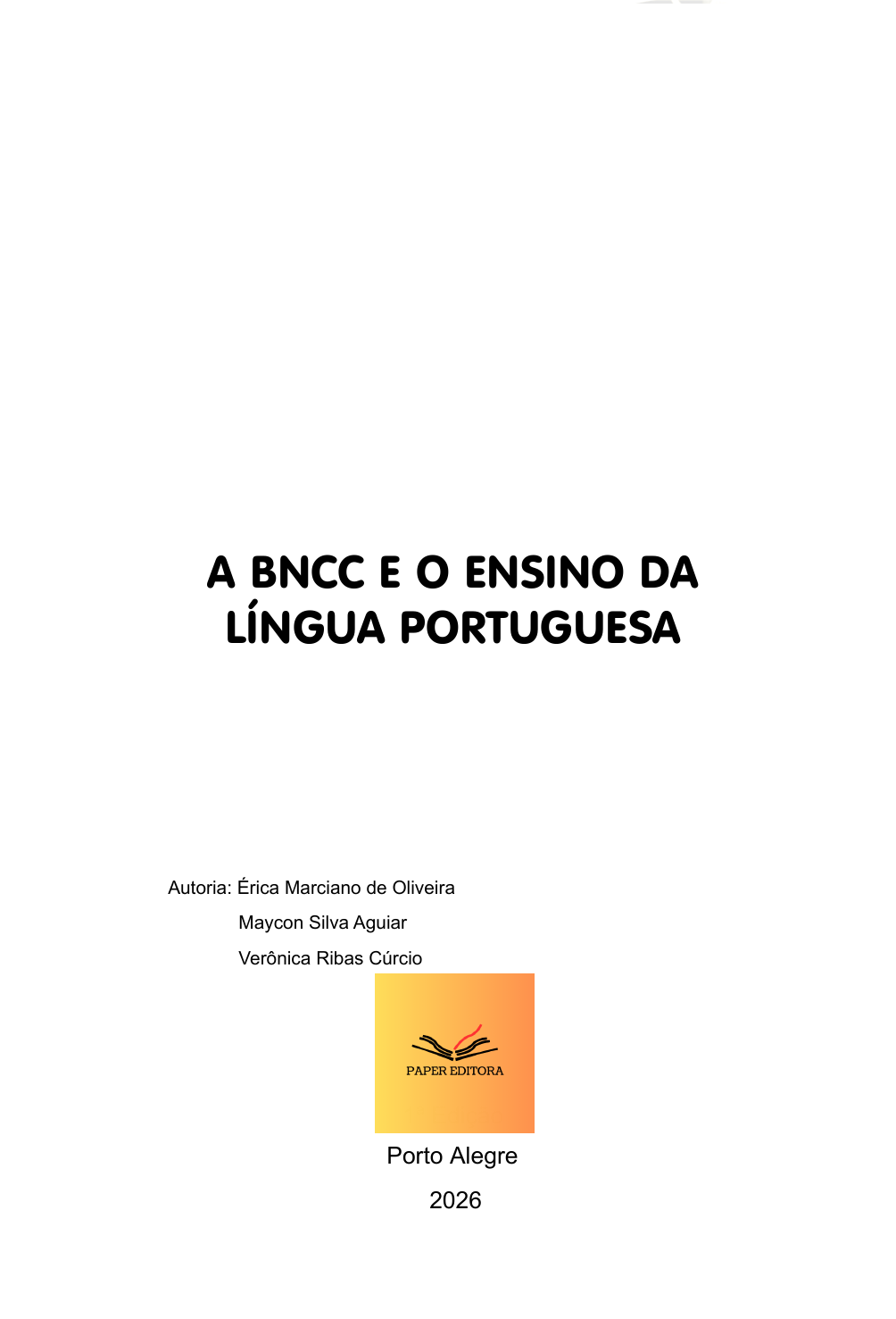 A BNCC e o ensino da Língua Portuguesa