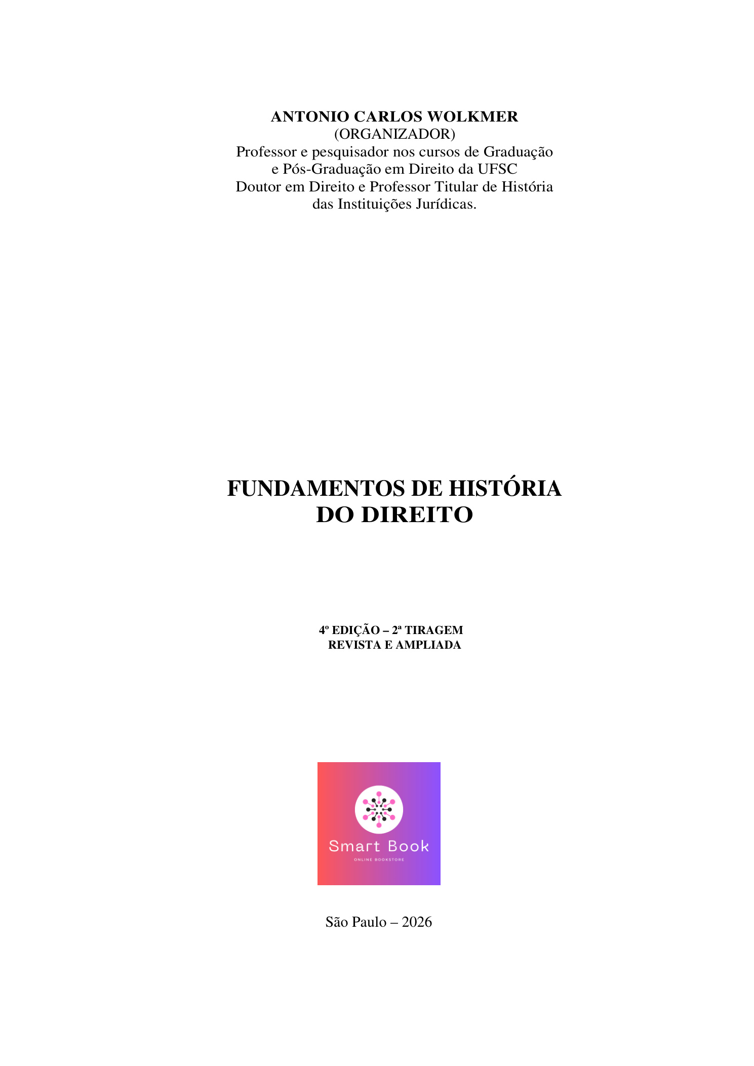 Fundamentos de história de direito