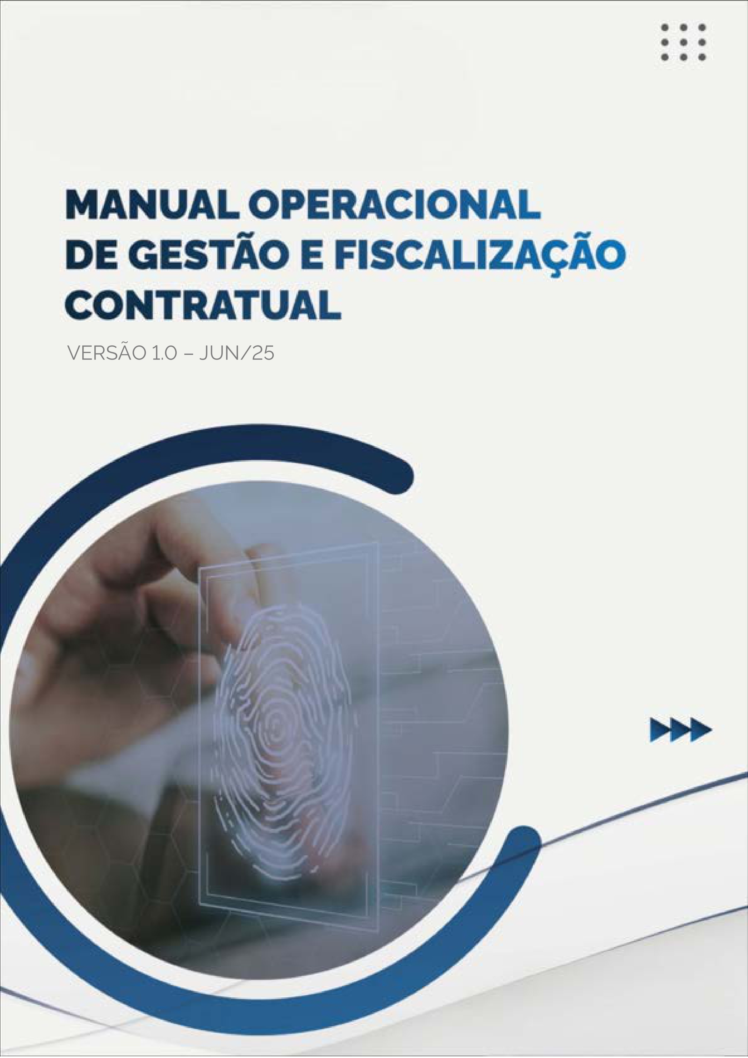 Manual Operacional de Gestão e Fiscalização Contratual