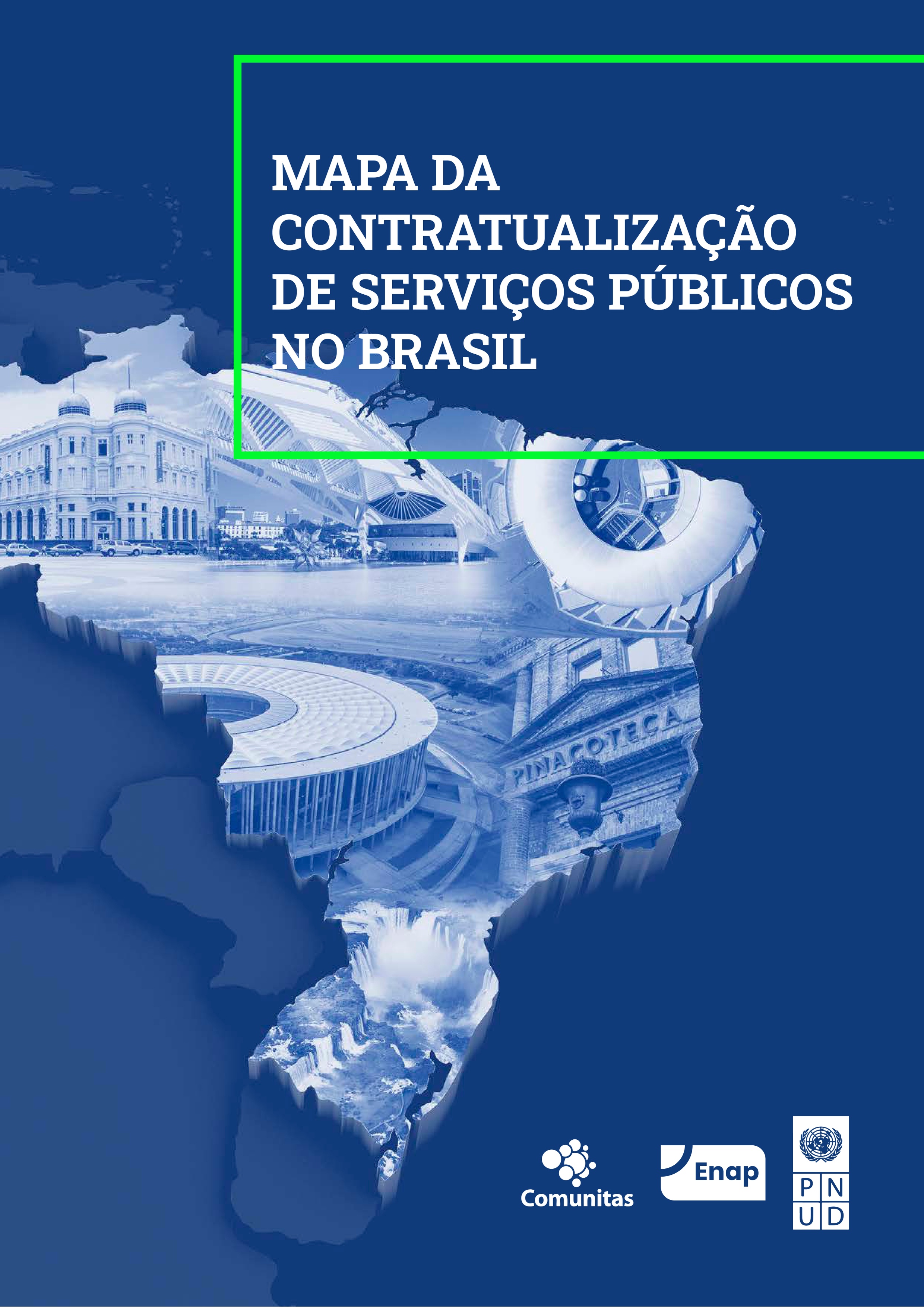 Mapa da contratualização de serviços públicos no Brasil