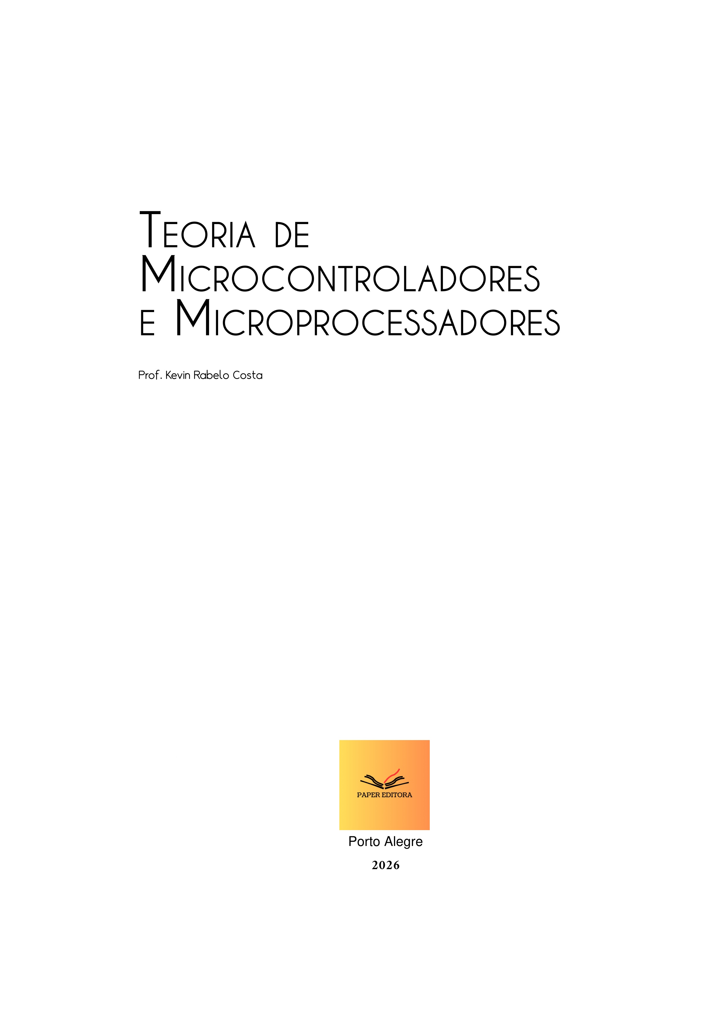 Teoria de Microcontroladores e Microprocessadores